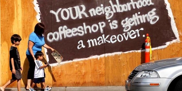 Photo from Seattle Times article - 15th Avenue Coffee & Teas (nee Starbucks)