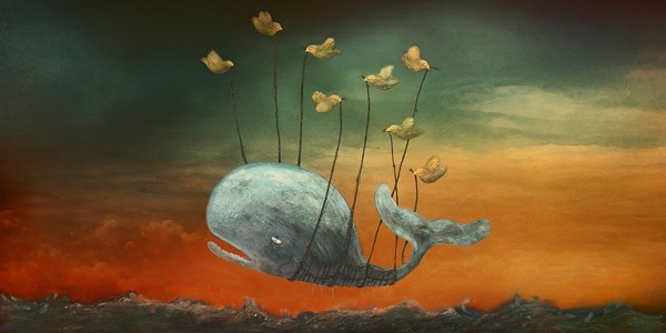 Aquatic superstar rising (falling?)... Just one of the great fanart images at www.failwhale.com.