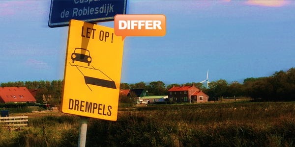 Let Op Drempels - Flickr user twak