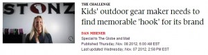 Kids' outdoor gear maker needs to find memorable 'hook' for its brand